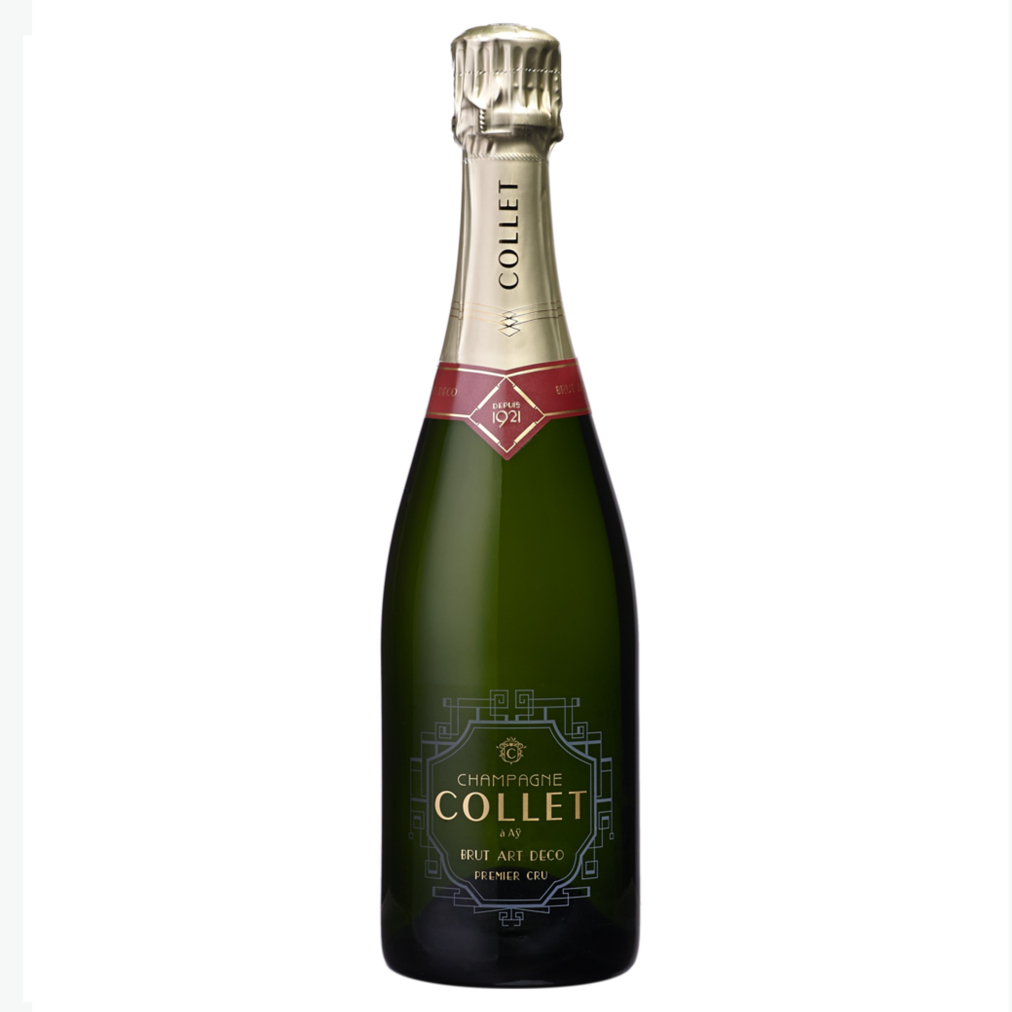 Champagne Collet Brut Art Deco 1er Cru NV