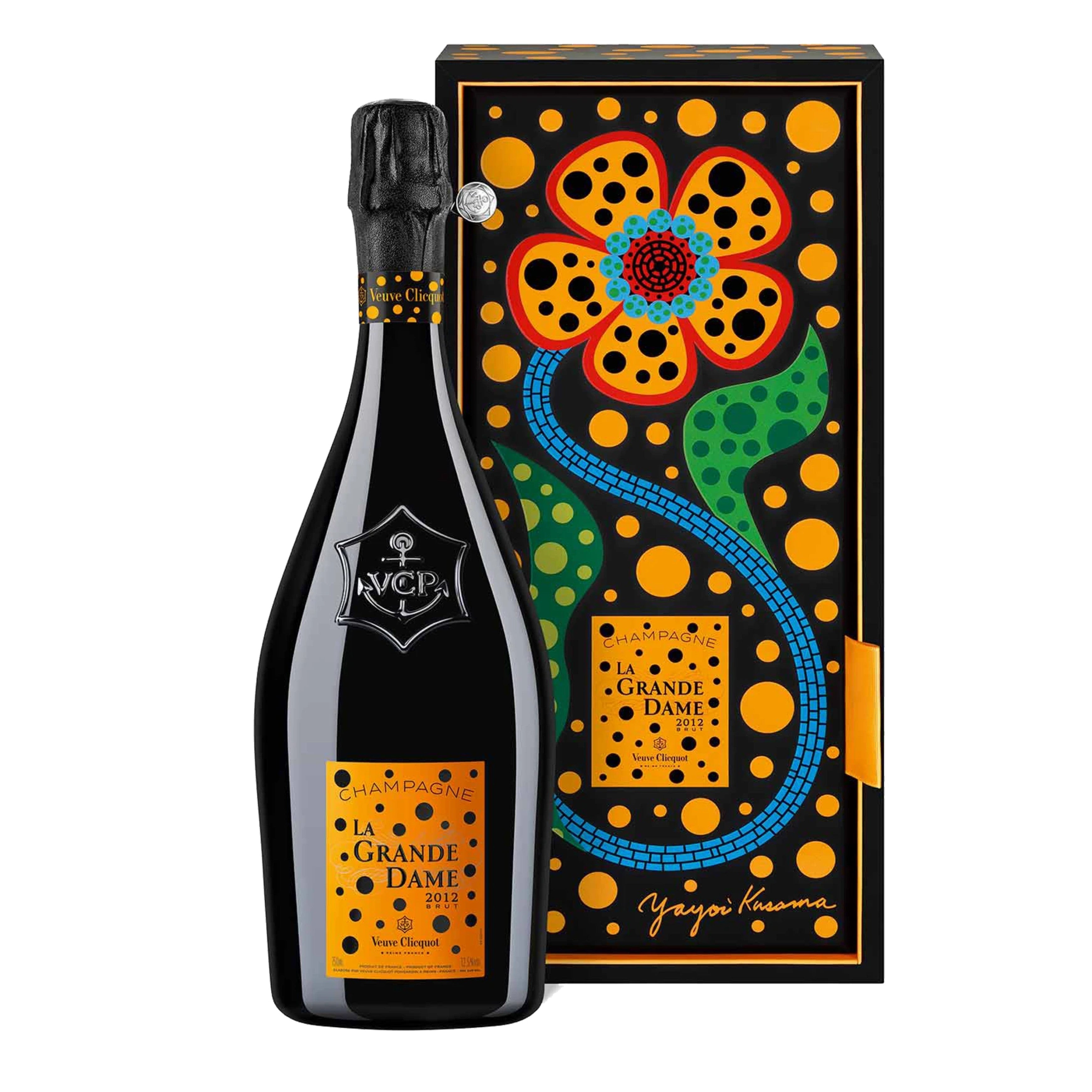 2012 Veuve Clicquot La Grande Dame by Yayoi Kusama (Gift Pack)